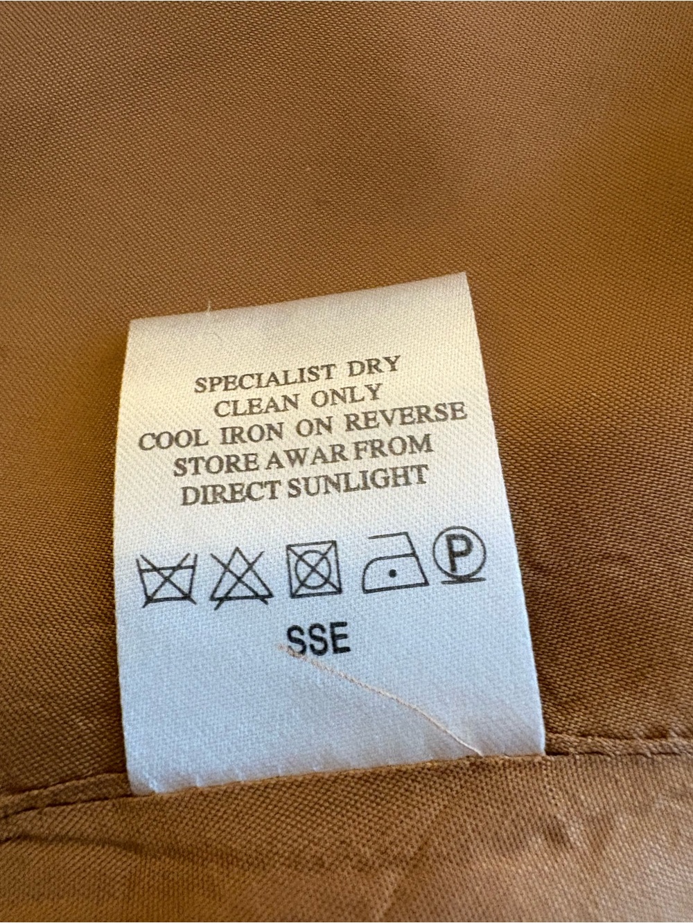 NEW LK Bennet Silk A-line Dress; champagne color - Picture 6 of 6